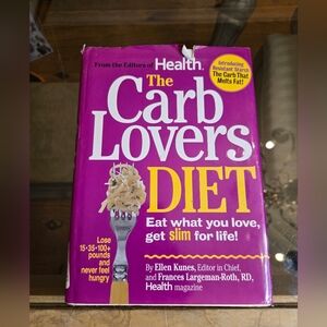 The Carb Lovers Diet Book - Purple Cover